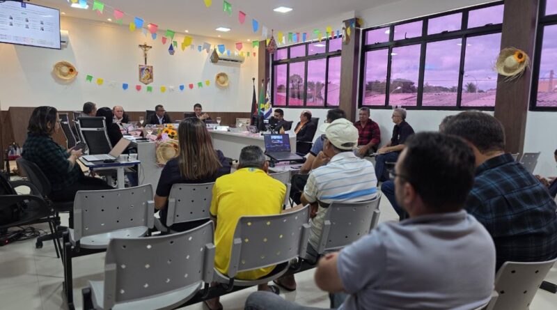 Câmara de Catingueira aprova importantes matérias durante a 10ª Reunião Ordinária