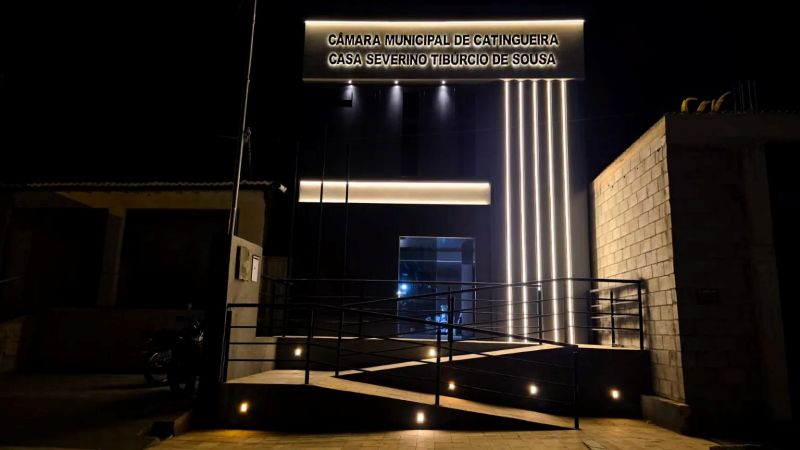 Novo Plenário da Câmara de Catingueira entra em fase de conclusão
